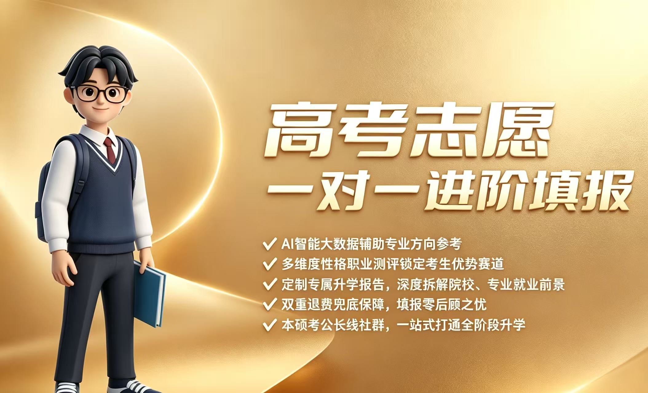 金榜保障一对一填报服务